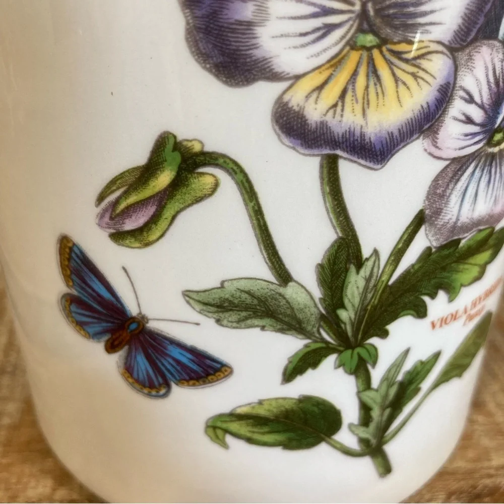 Portmeirion Ceramic Floral The Botanic Garden Pitcher Vase Made in Britain Jug